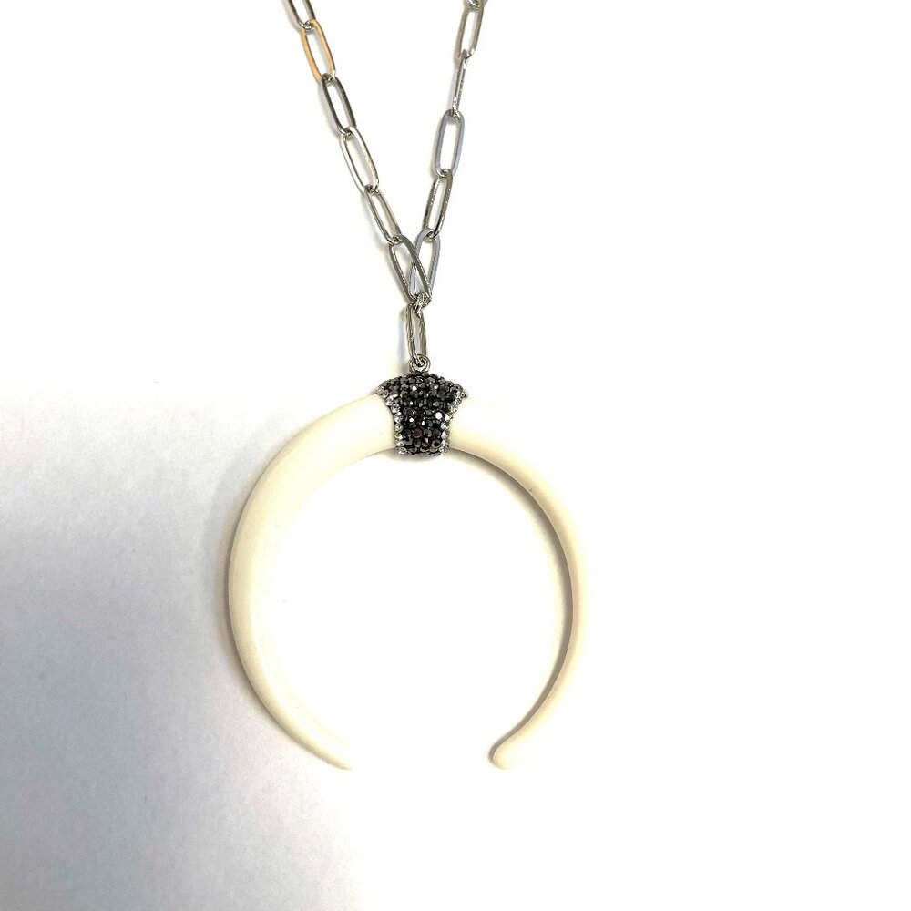 COPY - Anita K Bone Tusk Styled Necklace